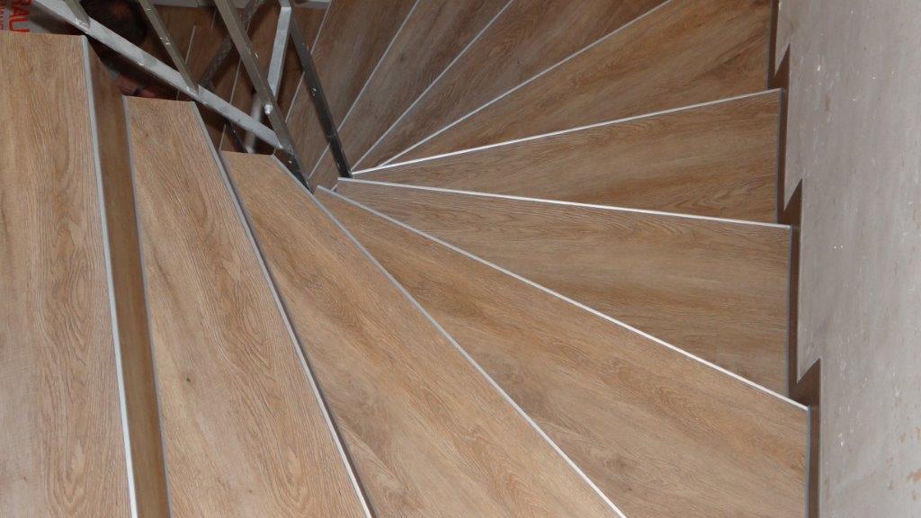 Treppensanierung mit Designboden