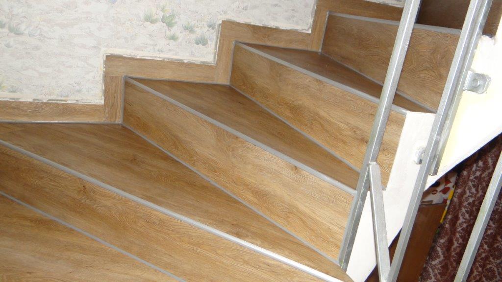 Treppensanierung mit Designboden
