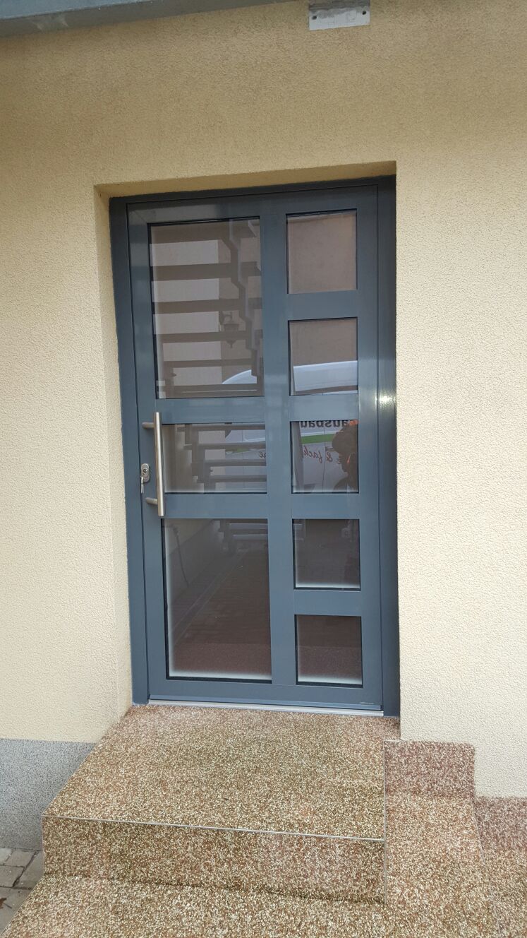 Aluminium-Haustür